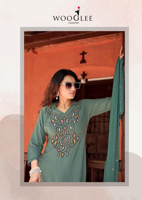 Wooglee Sanskriti catalog rayon kurti wholesaler in kolkata