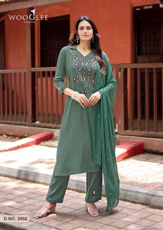 Wooglee Sanskriti catalog rayon kurti wholesaler in kolkata