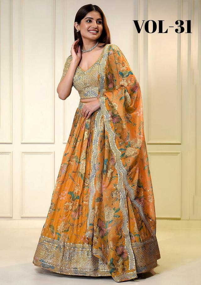 Zeel Clothing Volume 31 catalog lehenga wholesale market in ludhiana