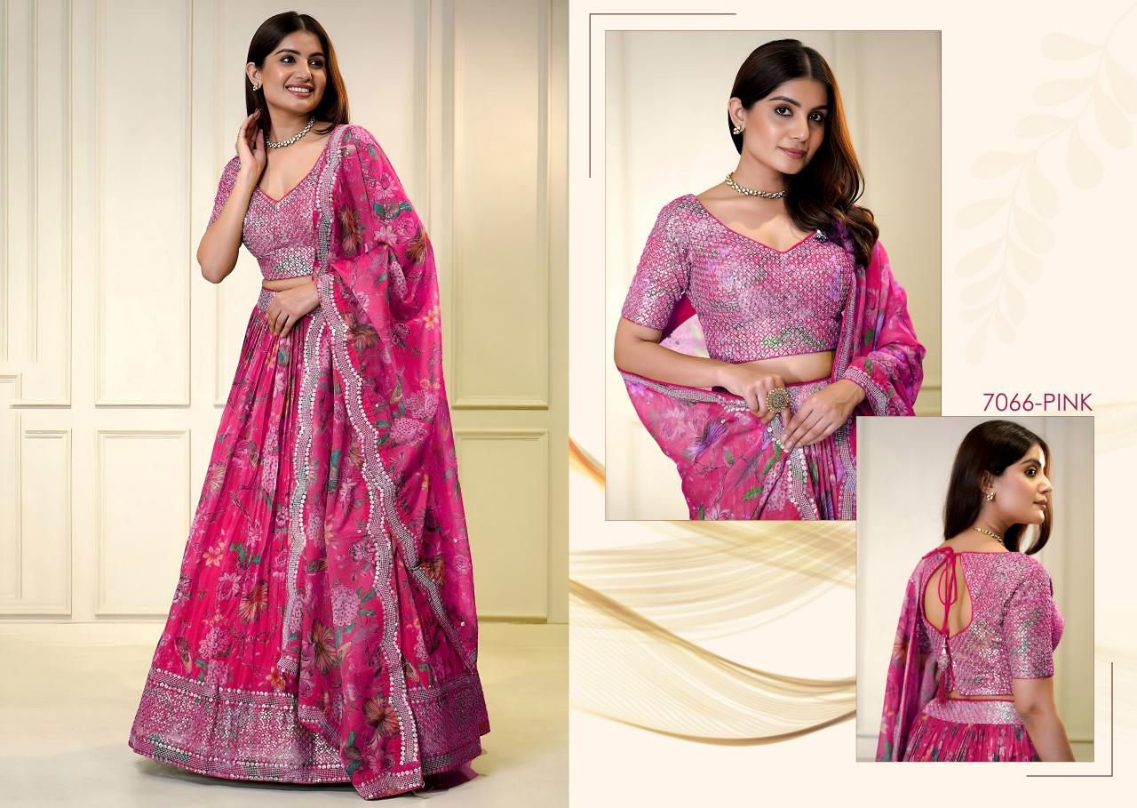 Zeel Clothing Volume 31 catalog lehenga wholesale market in ludhiana