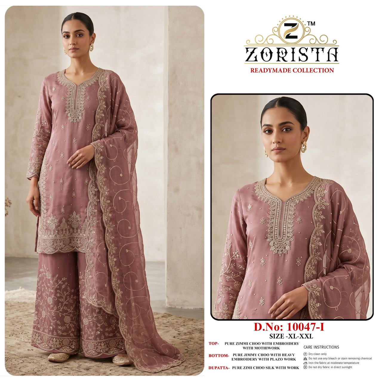 Zorista 10047 G-H-I catalog pakistani suits at wholesale price