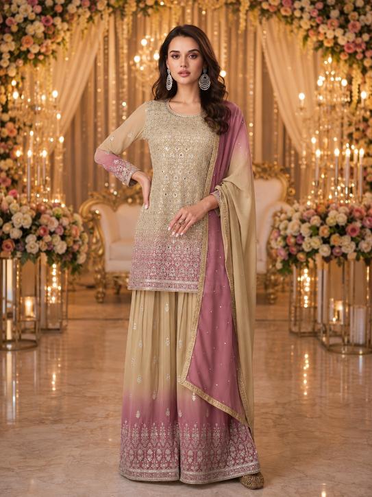 9star Fashion Rahu catalog georgette kurti wholesaler in ahmedabad