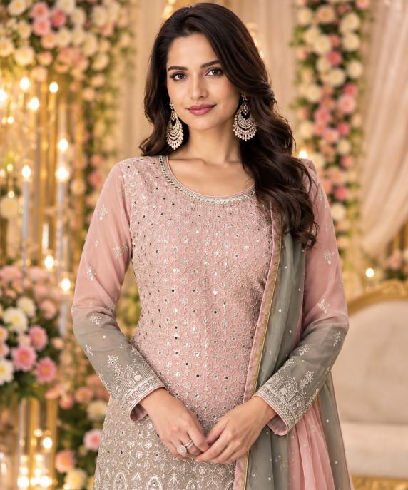 9star Fashion Rahu catalog georgette kurti wholesaler in ahmedabad