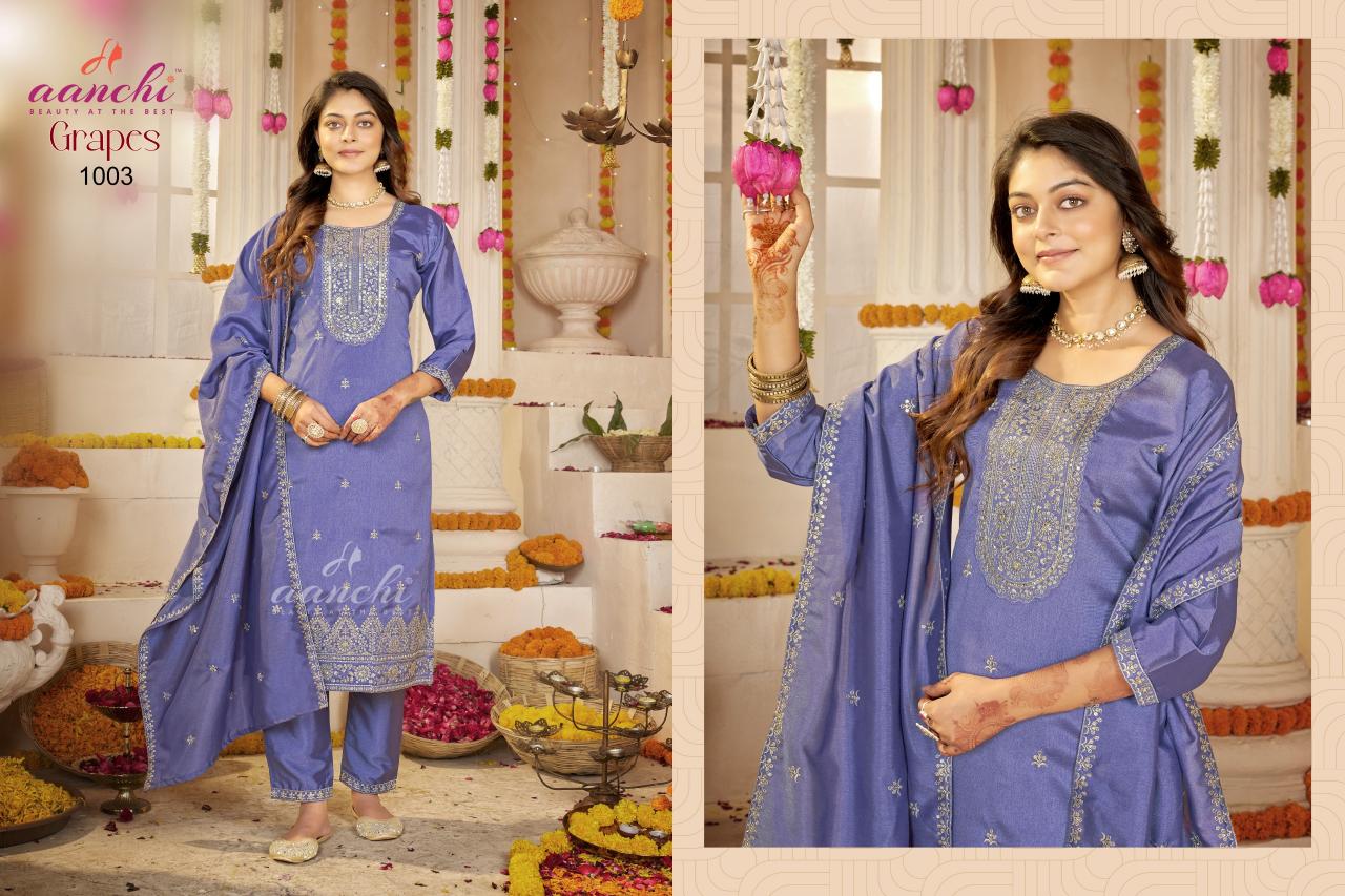 Aanchi Grapes catalog fancy kurtis wholesale in chennai