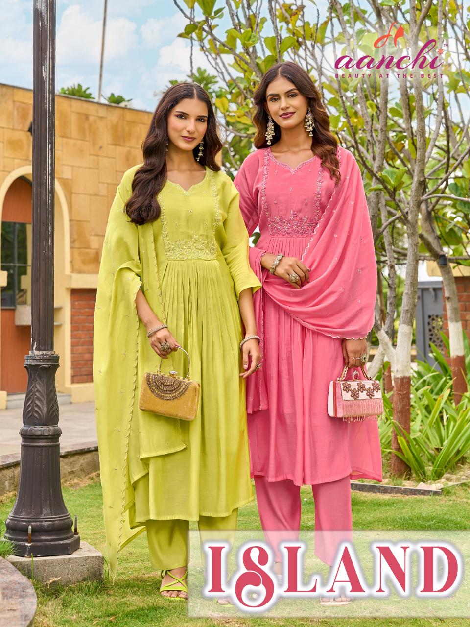 Aanchi Island catalog sangria kurtis wholesale
