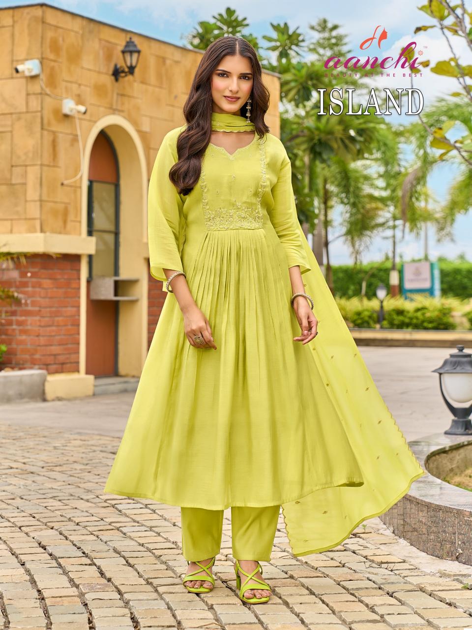 Aanchi Island catalog sangria kurtis wholesale