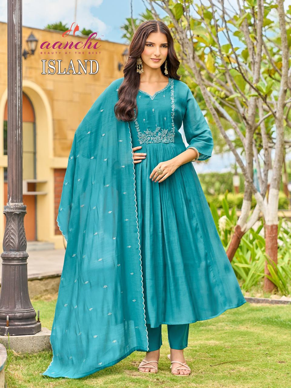 Aanchi Island catalog sangria kurtis wholesale