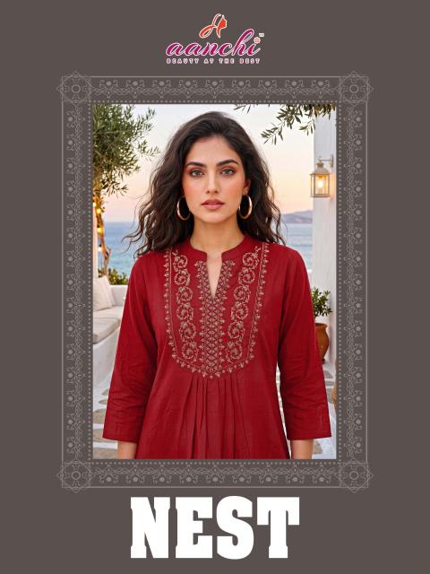 Aanchi Nest 0.1 catalog kanpur wholesale kurti market