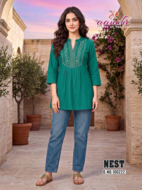 Aanchi Nest 0.1 catalog kanpur wholesale kurti market