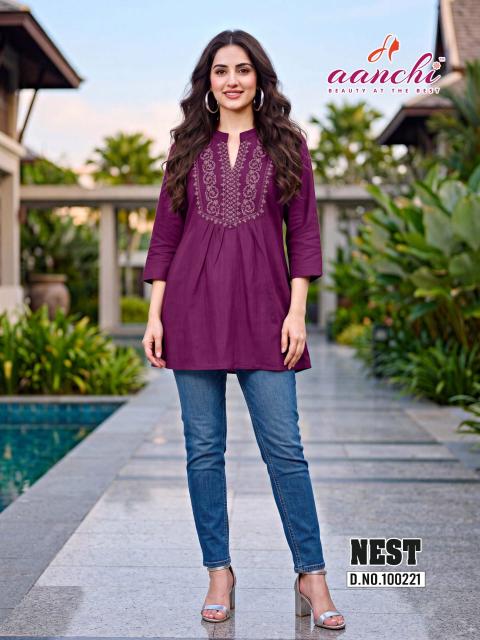 Aanchi Nest 0.1 catalog kanpur wholesale kurti market