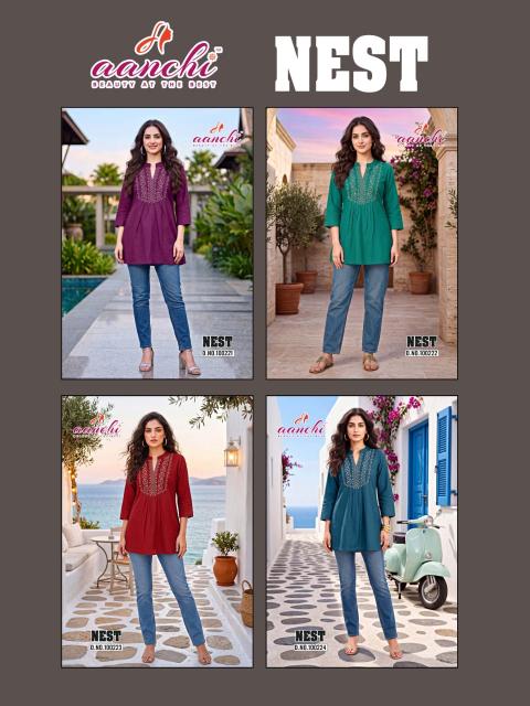 Aanchi Nest 0.1 catalog kanpur wholesale kurti market