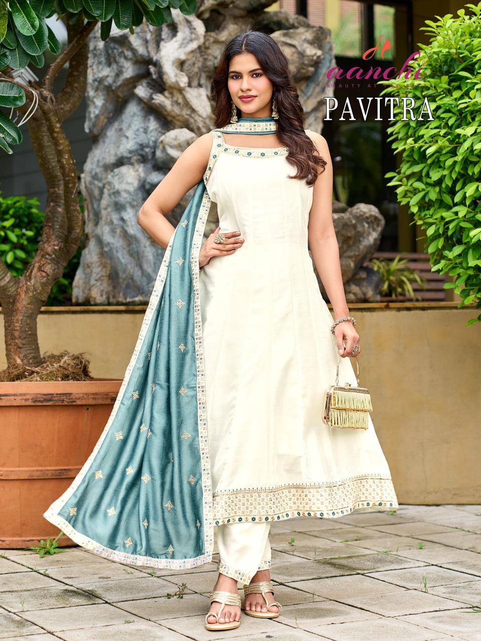 Aanchi Pavitra catalog fancy kurti wholesaller in pimpri