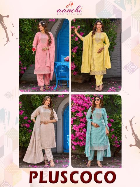 Aanchi Plus Coco catalog banaswadi wholesale kurtis manufacturers