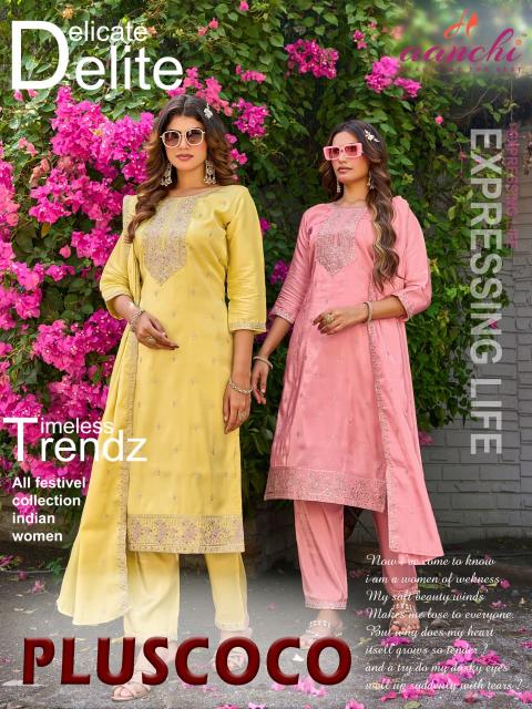 Aanchi Plus Coco catalog banaswadi wholesale kurtis manufacturers
