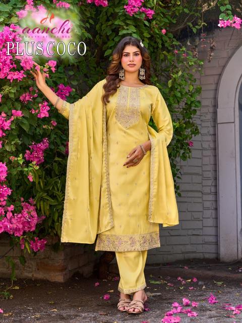 Aanchi Plus Coco catalog banaswadi wholesale kurtis manufacturers