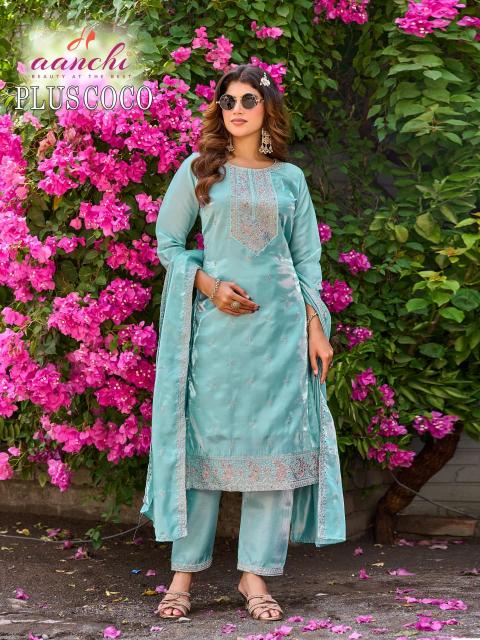 Aanchi Plus Coco catalog banaswadi wholesale kurtis manufacturers