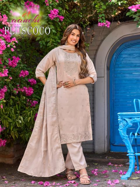 Aanchi Plus Coco catalog banaswadi wholesale kurtis manufacturers