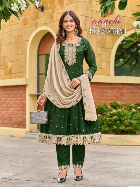 Aanchi Plus Simmi catalog kalamkari kurtis wholesale in bangalore