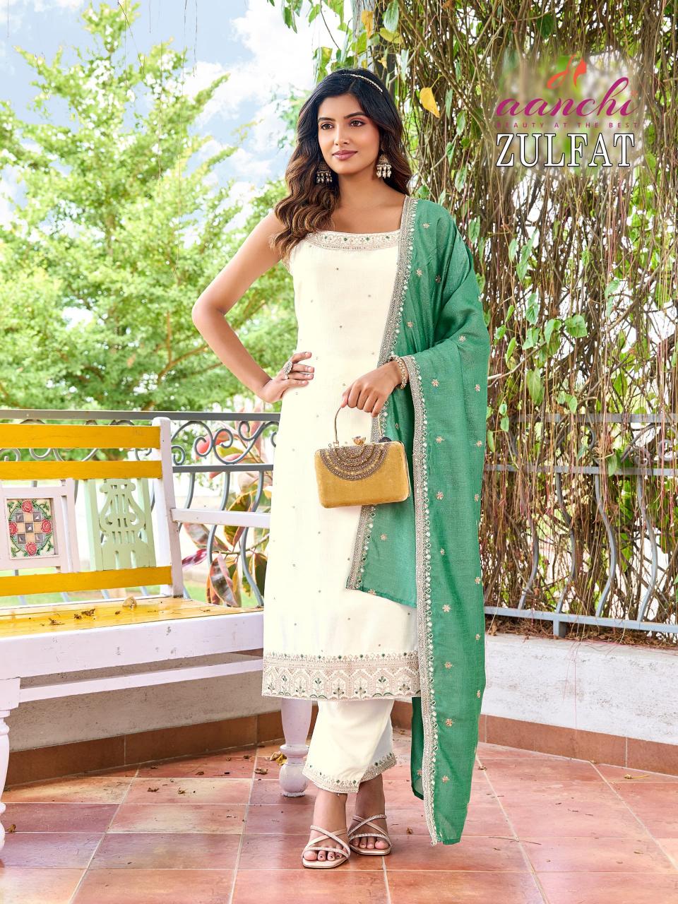 Aanchi Zulfat catalog kurtis wholesale in delhi