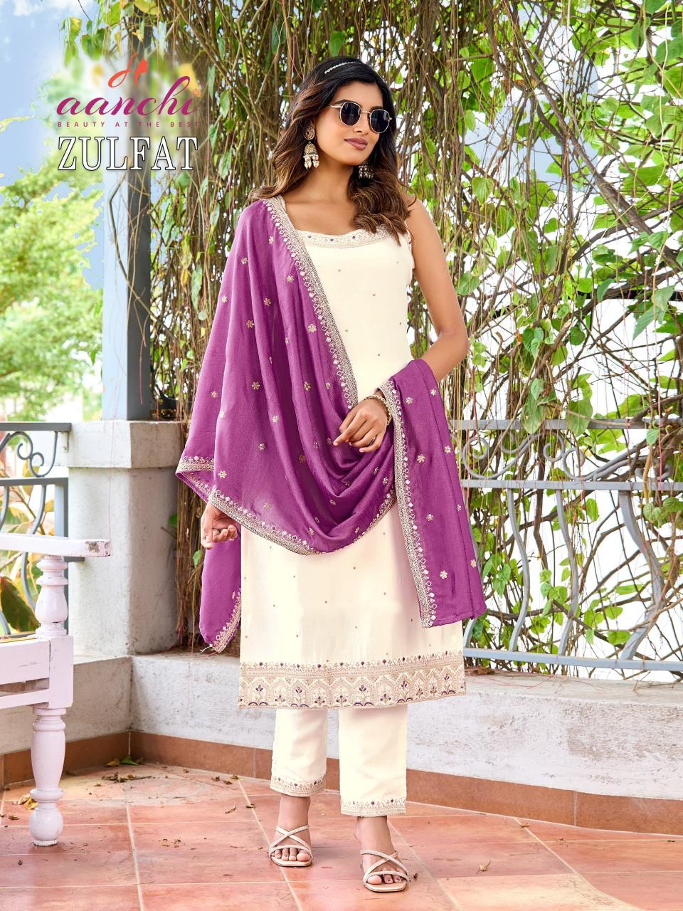Aanchi Zulfat catalog kurtis wholesale in delhi