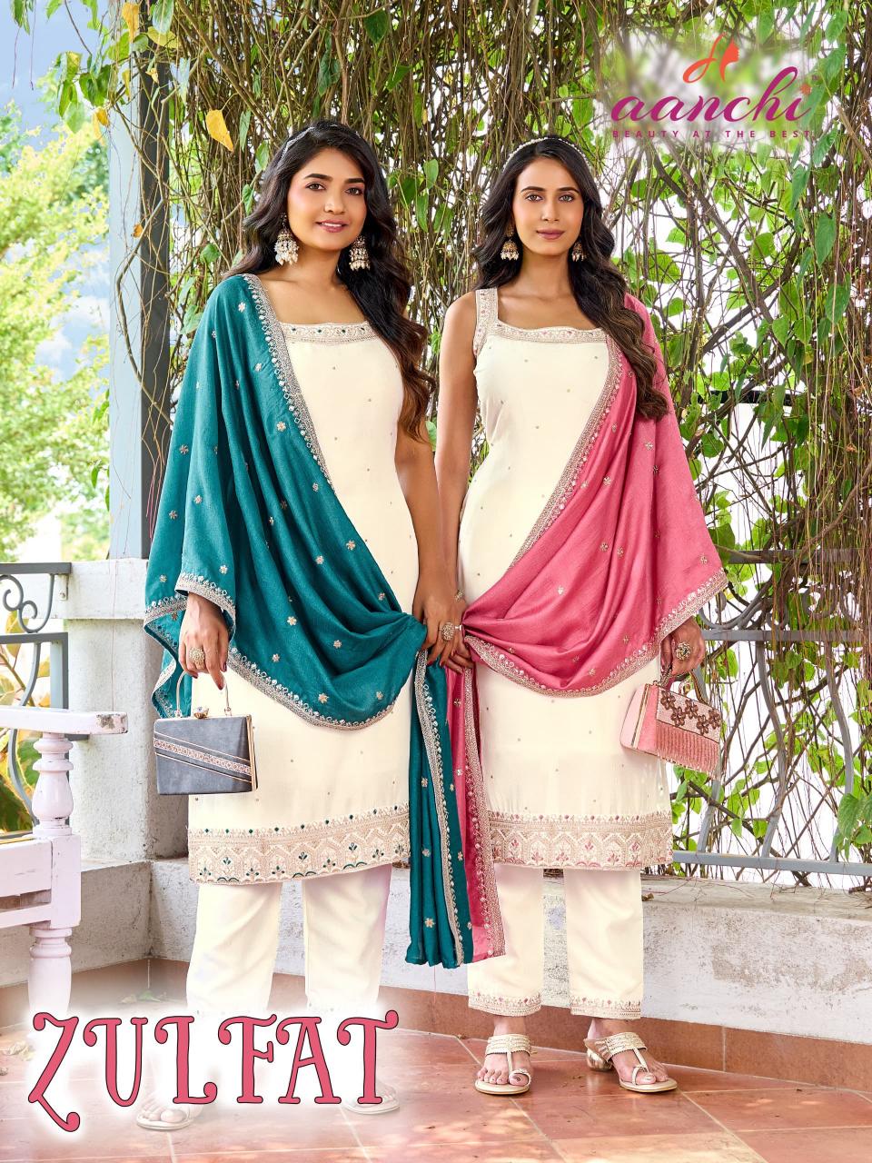 Aanchi Zulfat catalog kurtis wholesale in delhi