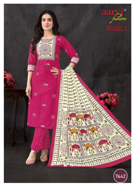 Aarvi Warli Vol-1 – Kurti Pant With Dupatta - Wholesale Catalog