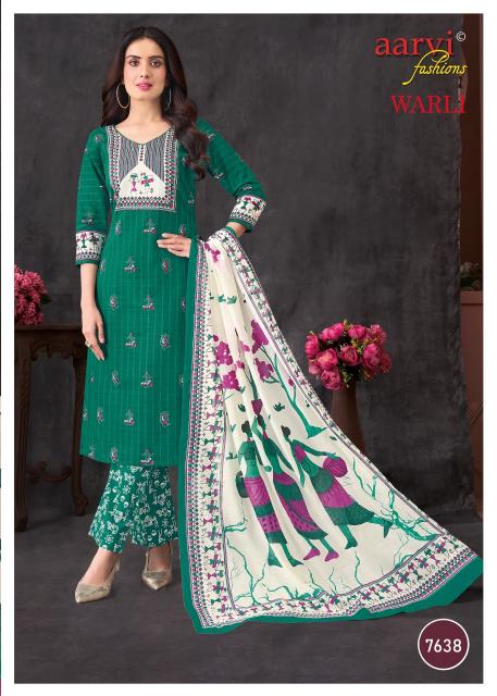 Aarvi Warli Vol-1 – Kurti Pant With Dupatta - Wholesale Catalog