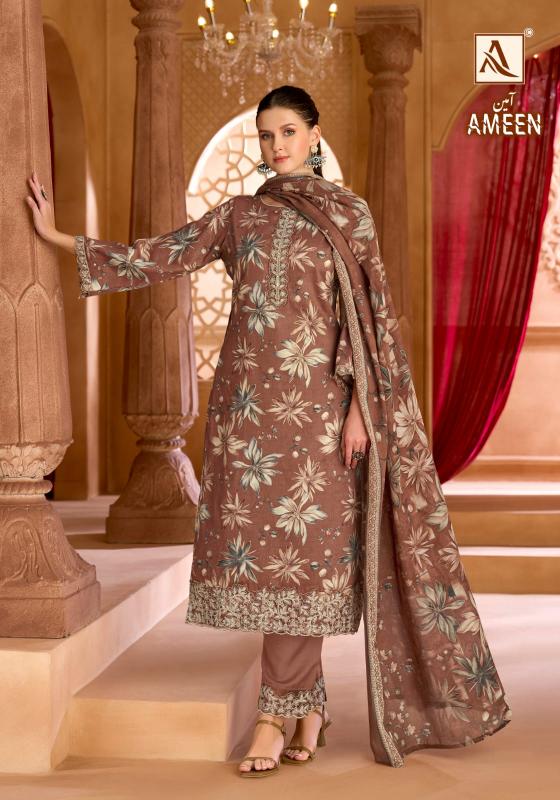 Alok Ameen catalog best place to purchase cheapest dress materials in surat