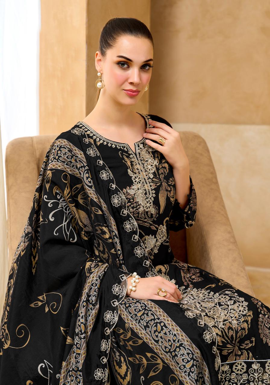 Alok Black Royale catalog surat dress material wholesale market address