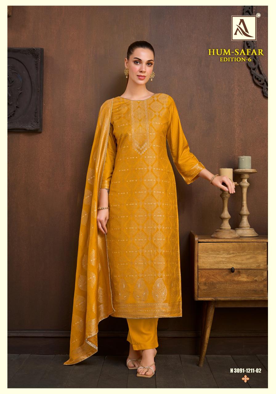 Alok Humsafar vol 6 catalog best online dress materials wholesalers in surat