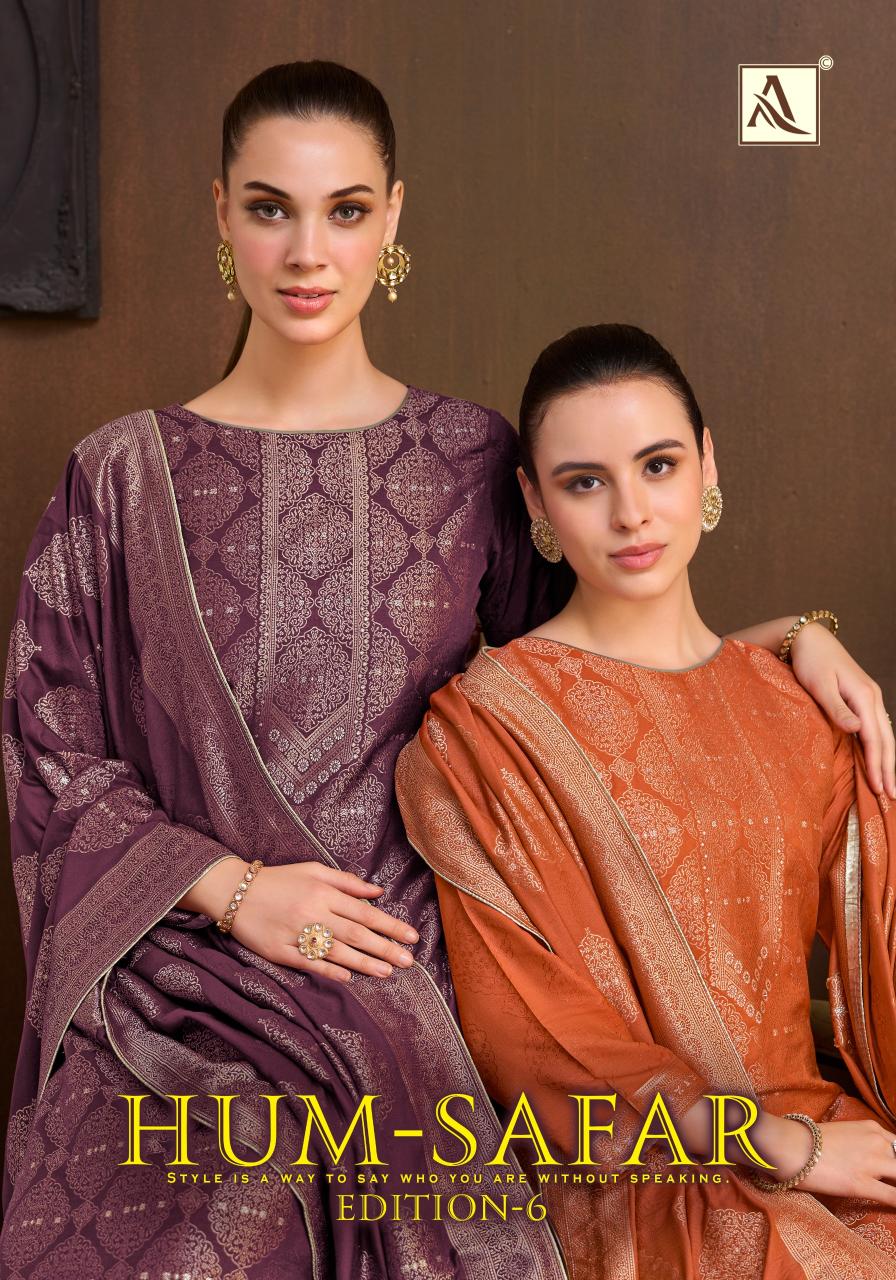 Alok Humsafar vol 6 catalog best online dress materials wholesalers in surat