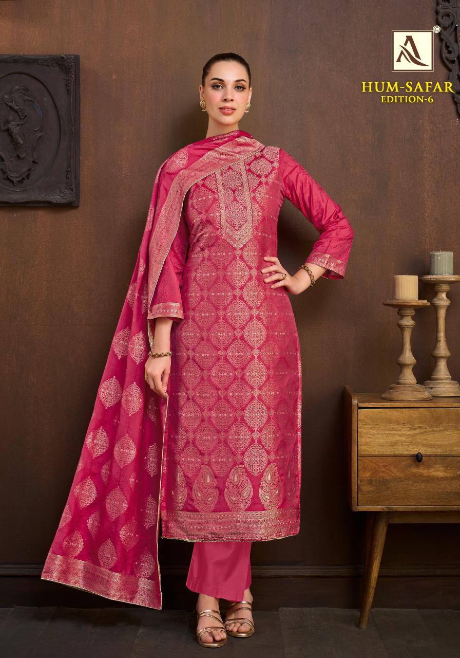 Alok Humsafar vol 6 catalog best online dress materials wholesalers in surat