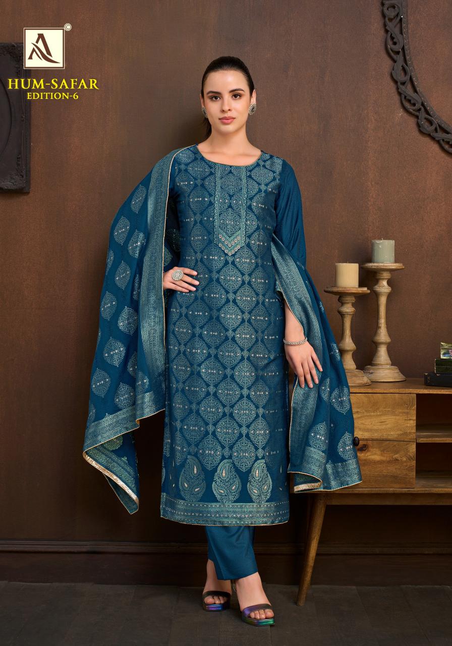Alok Humsafar vol 6 catalog best online dress materials wholesalers in surat