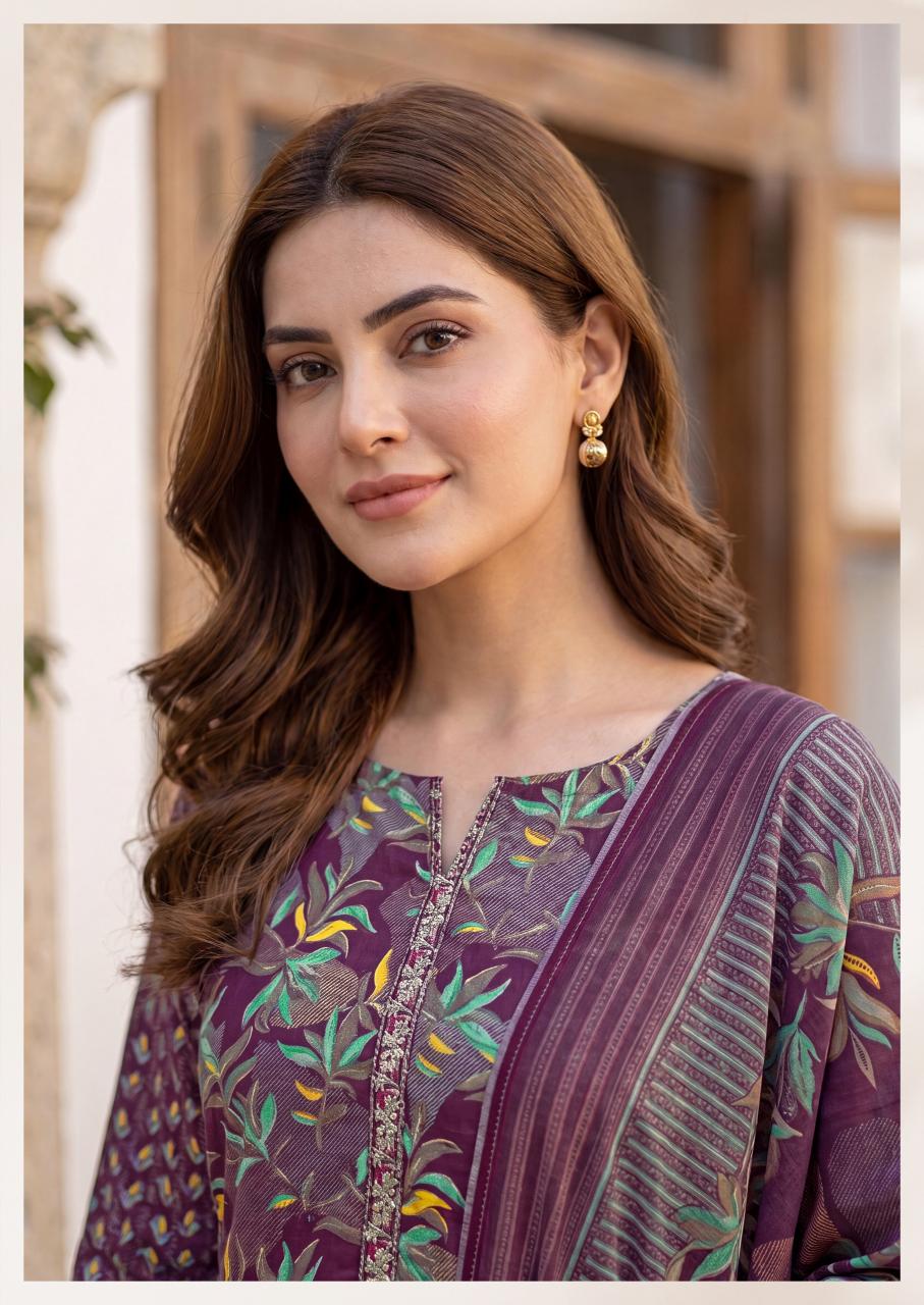 Alok Orlina catalog unstitched salwar dress materials in surat