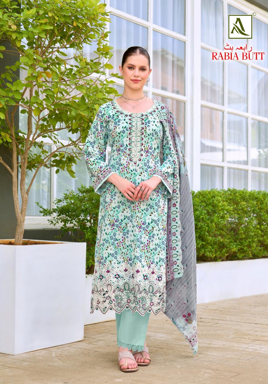 Alok Rabia Butt catalog surat textile market ring road wholesale dress material ki video