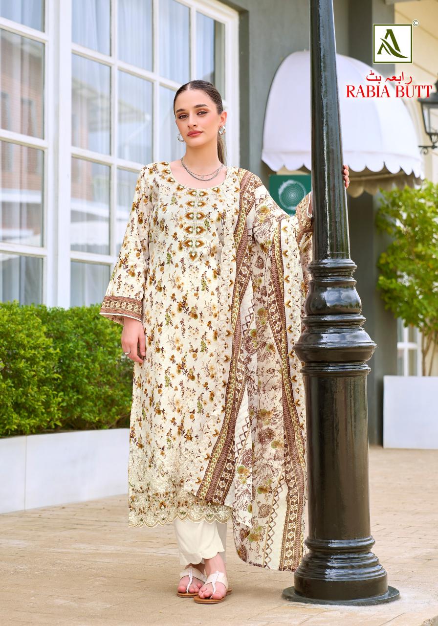 Alok Rabia Butt catalog surat textile market ring road wholesale dress material ki video