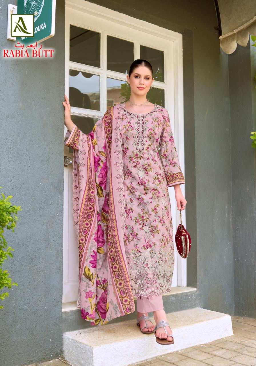 Alok Rabia Butt catalog surat textile market ring road wholesale dress material ki video