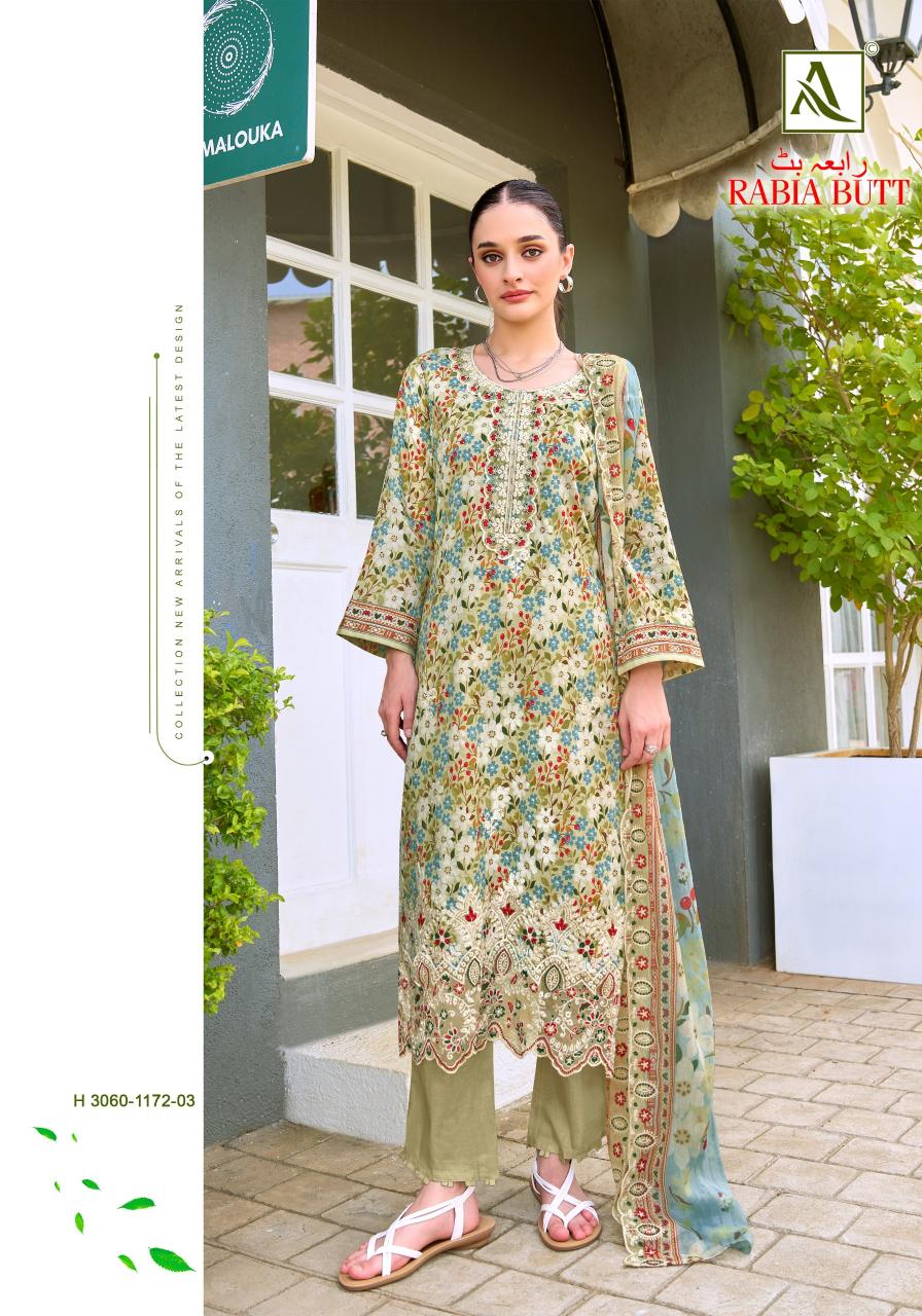Alok Rabia Butt catalog surat textile market ring road wholesale dress material ki video