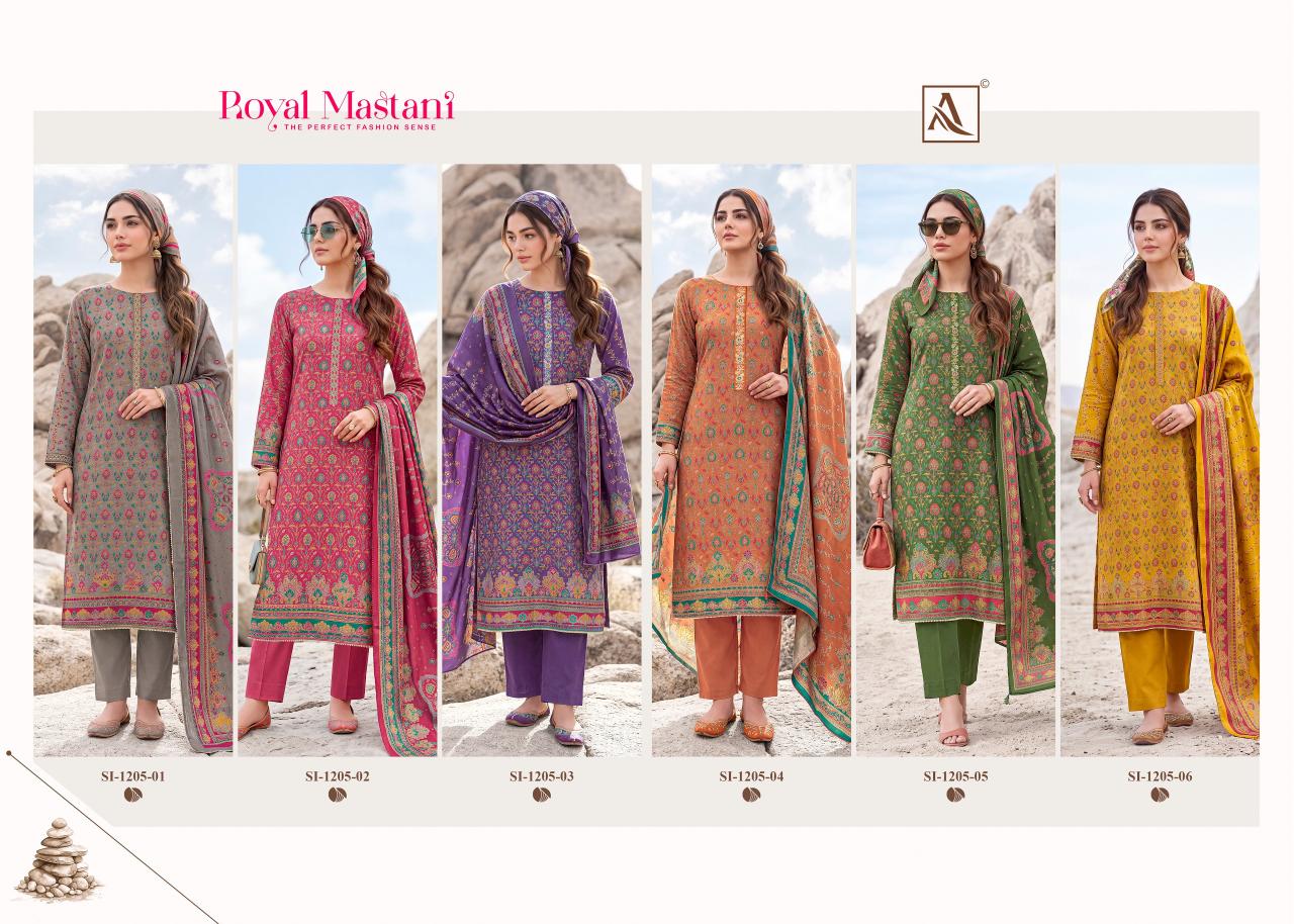 ALok Royal Mastani catalog wholesale dress materials dealers in surat