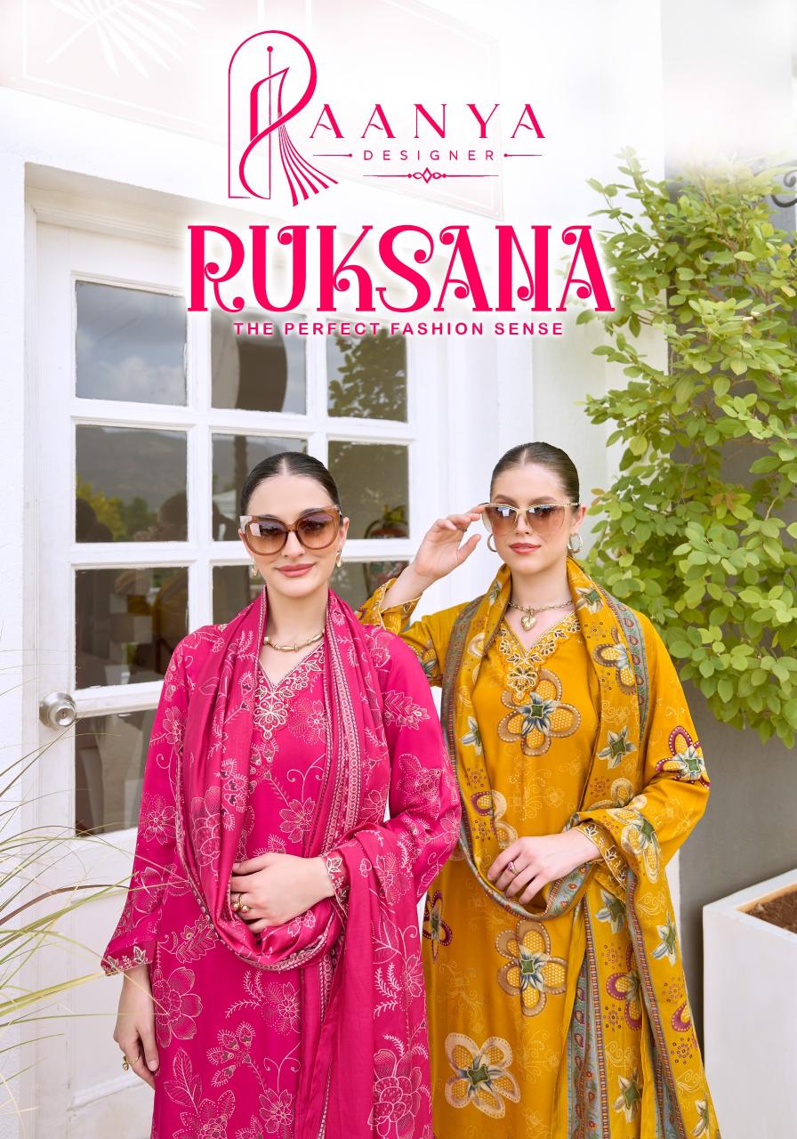 Alok Ruksana catalog wholesale dress material market surat