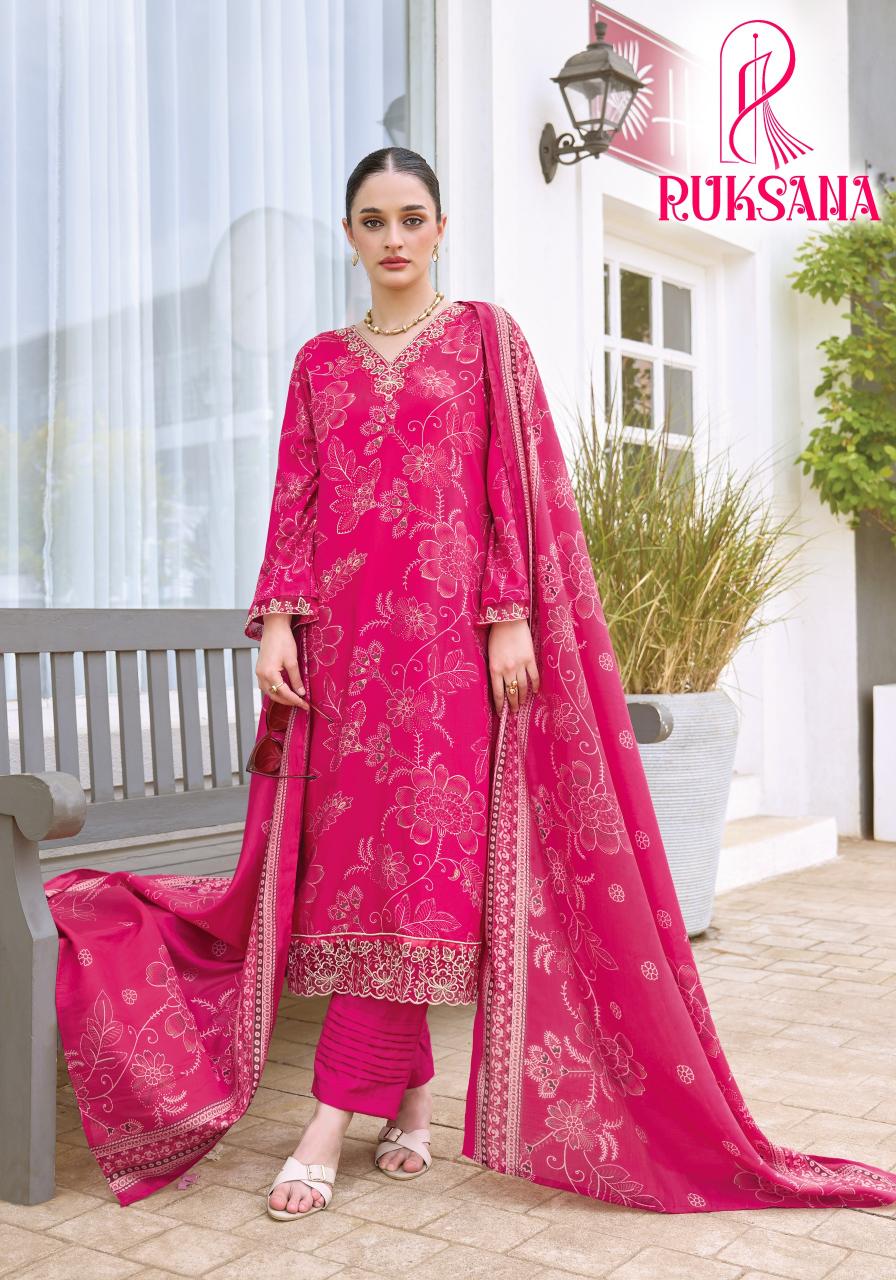Alok Ruksana catalog wholesale dress material market surat