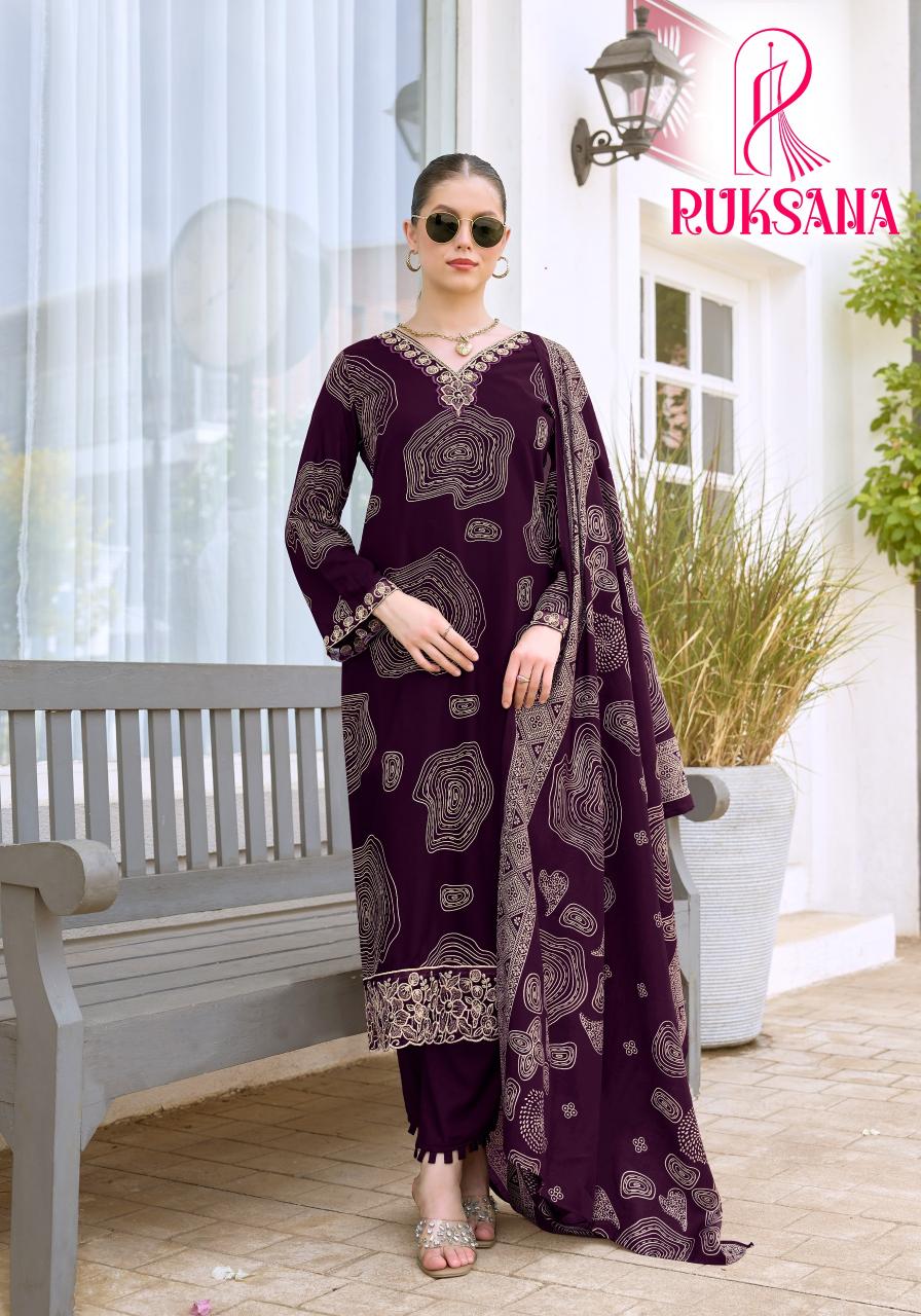 Alok Ruksana catalog wholesale dress material market surat