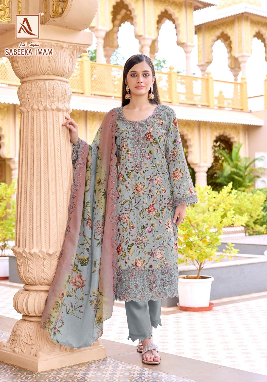 Alok Sabeeka Imam catalog buy dress materials from surat onlinet