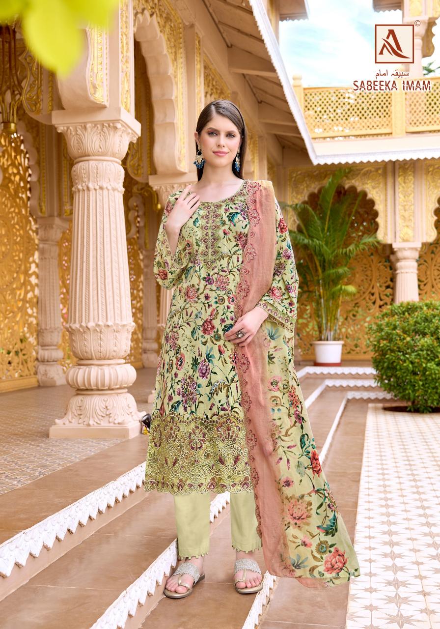 Alok Sabeeka Imam catalog buy dress materials from surat onlinet
