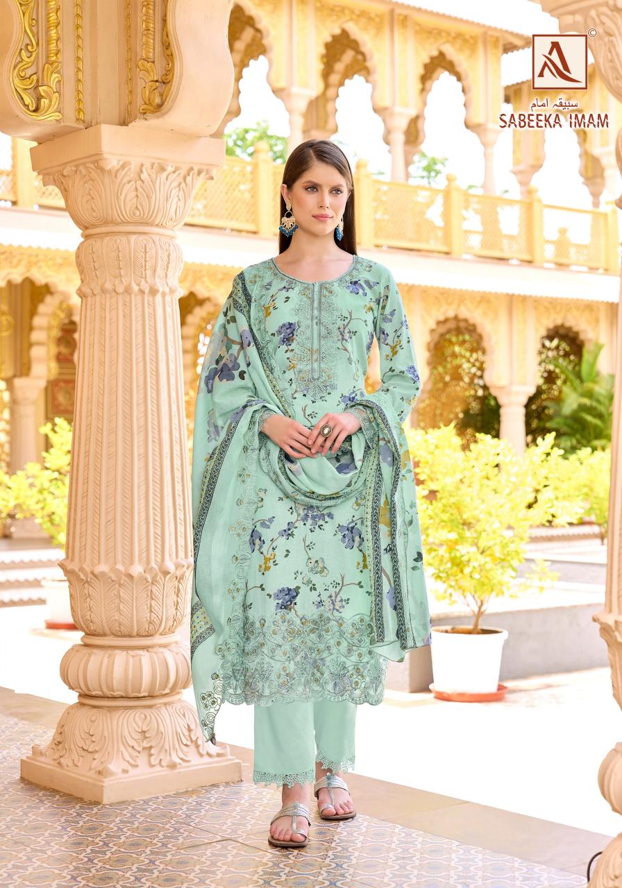 Alok Sabeeka Imam catalog buy dress materials from surat onlinet