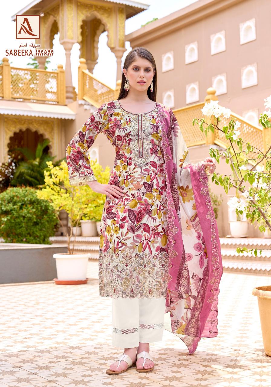 Alok Sabeeka Imam catalog buy dress materials from surat onlinet