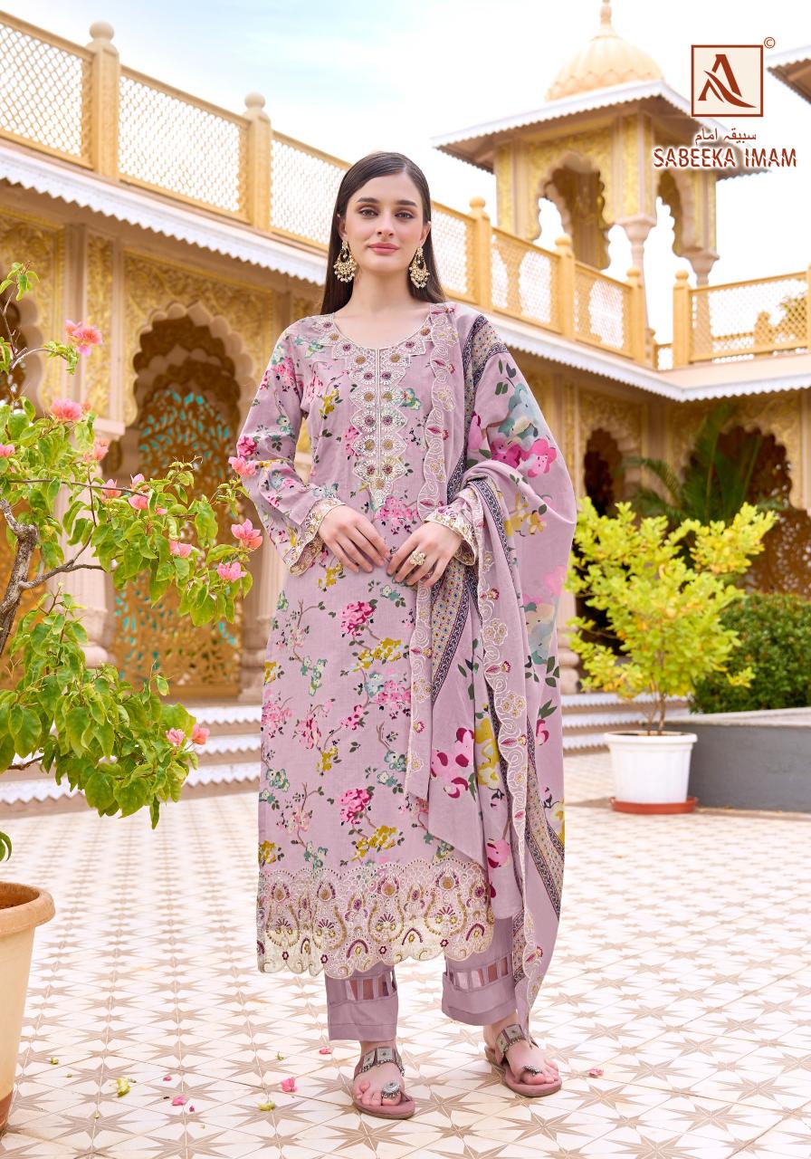 Alok Sabeeka Imam catalog buy dress materials from surat onlinet