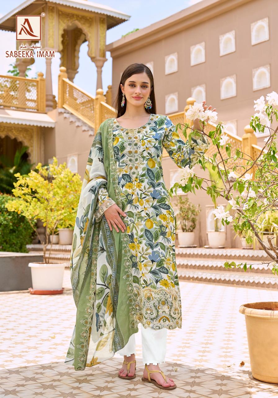 Alok Sabeeka Imam catalog buy dress materials from surat onlinet