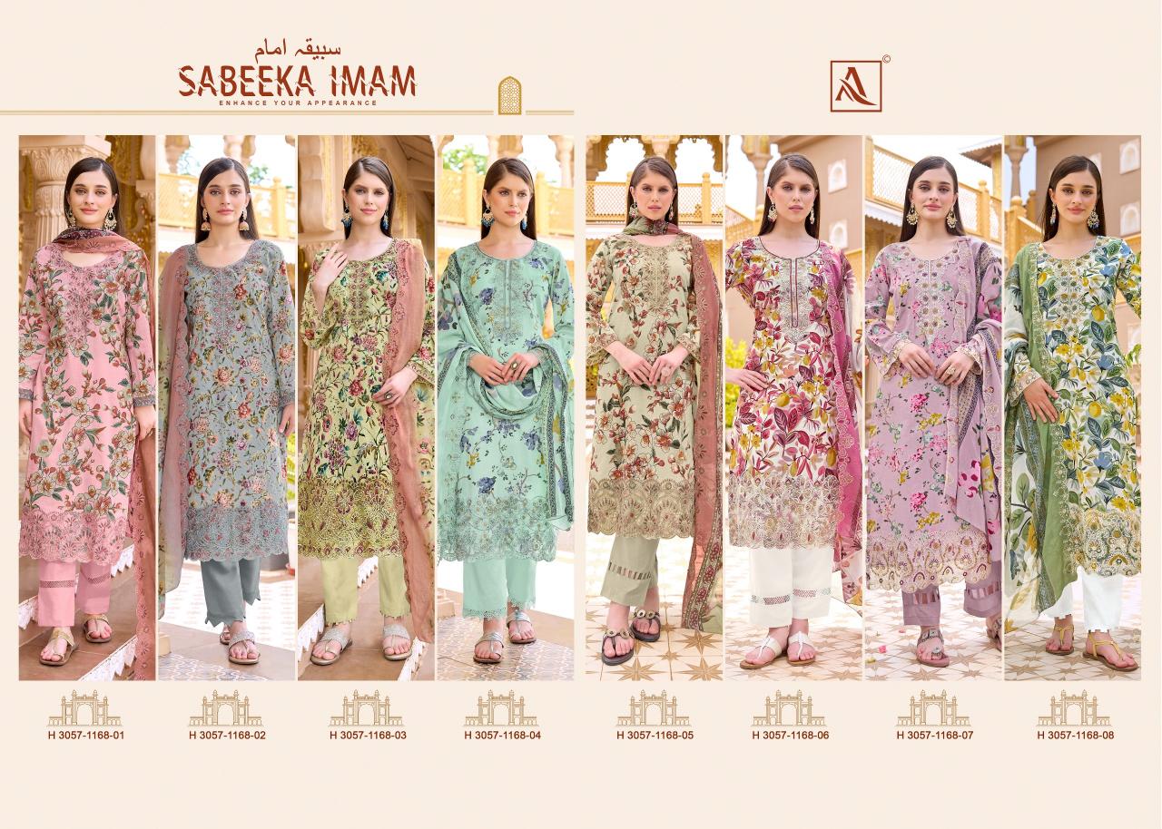 Alok Sabeeka Imam catalog buy dress materials from surat onlinet