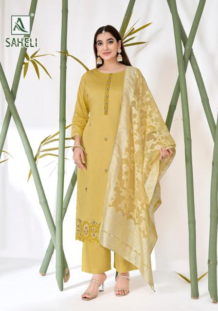 Alok Saheli vol 3 catalog surat dress material price list